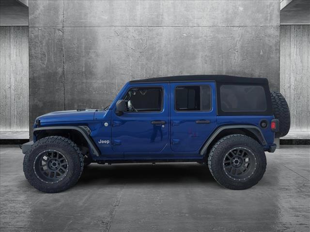 used 2019 Jeep Wrangler Unlimited car, priced at $25,616