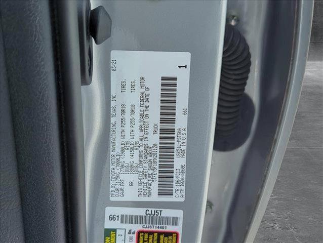 used 2021 Toyota Tundra car, priced at $36,900