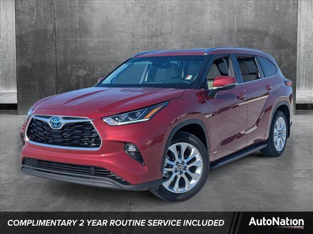 used 2023 Toyota Highlander Hybrid car, priced at $49,546