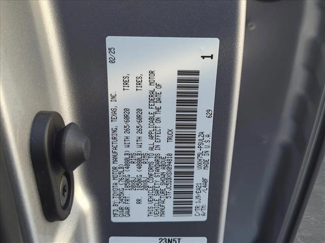 new 2025 Toyota Tundra Hybrid car, priced at $61,471