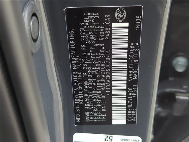 new 2025 Toyota Camry car, priced at $35,278