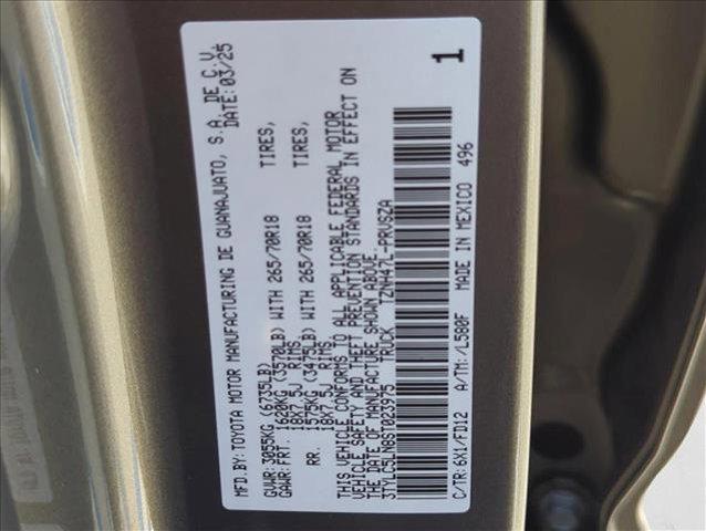 new 2025 Toyota Tacoma car, priced at $50,036