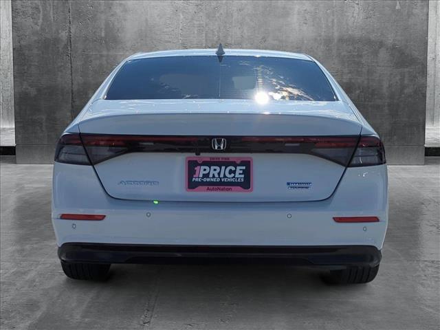 used 2023 Honda Accord Hybrid car, priced at $33,297