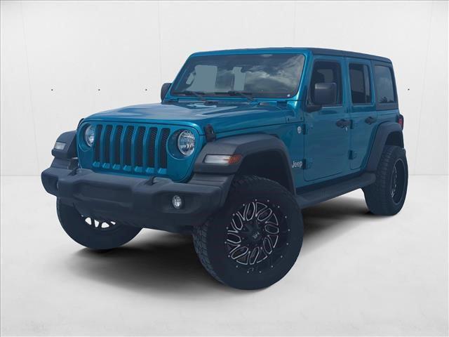 used 2020 Jeep Wrangler Unlimited car, priced at $24,998