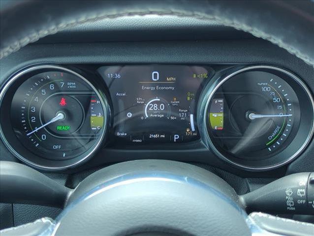 used 2021 Jeep Wrangler Unlimited 4xe car, priced at $30,898