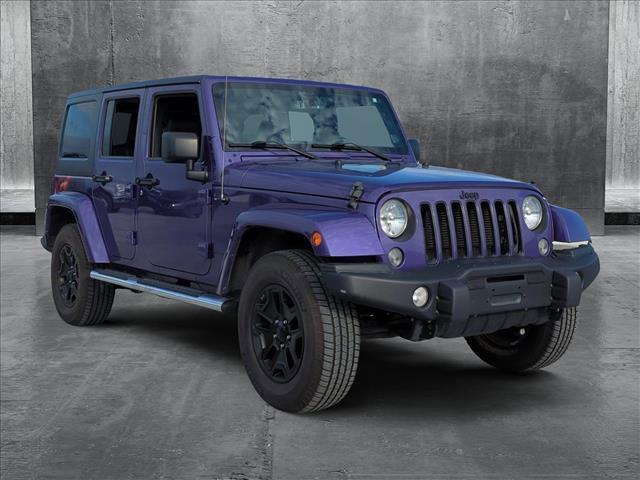 used 2016 Jeep Wrangler Unlimited car, priced at $21,995