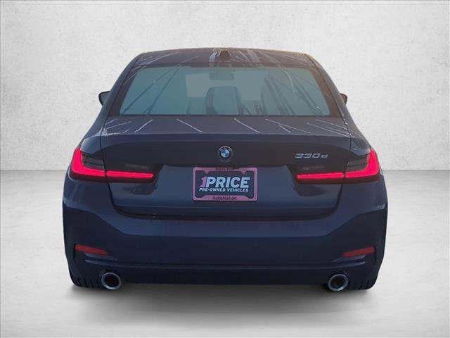 used 2023 BMW 330e car, priced at $34,498
