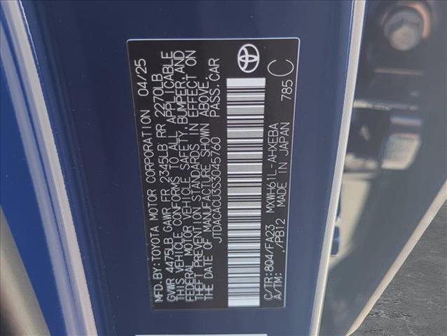 new 2025 Toyota Prius car, priced at $34,855