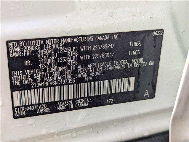 used 2022 Toyota RAV4 car, priced at $28,330