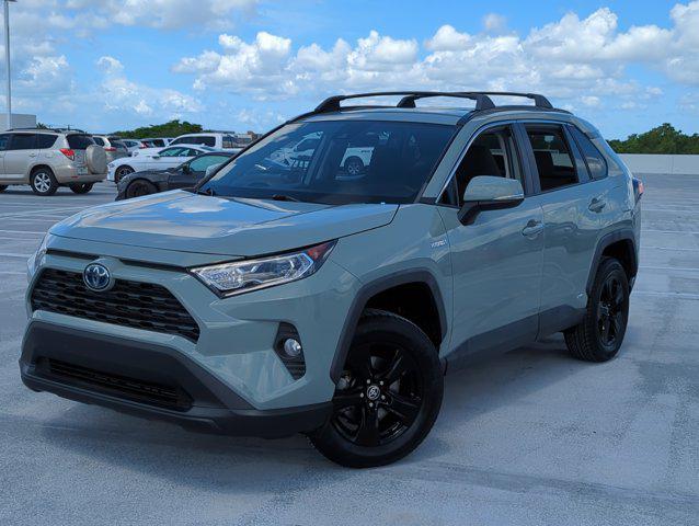 used 2021 Toyota RAV4 Hybrid car