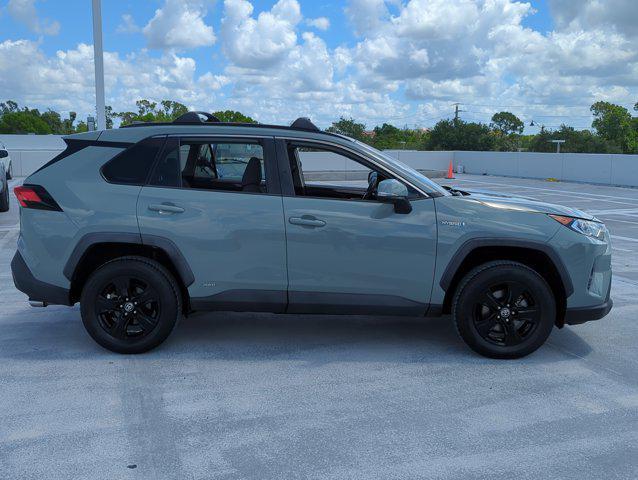 used 2021 Toyota RAV4 Hybrid car
