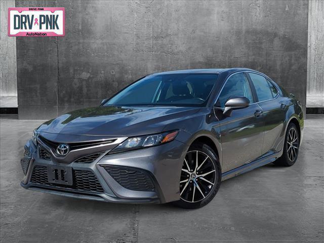 used 2021 Toyota Camry car, priced at $21,909