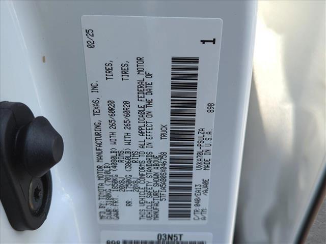 new 2025 Toyota Tundra car, priced at $57,730