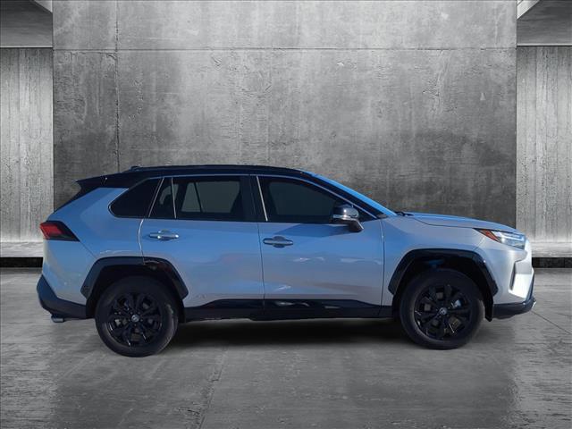 used 2022 Toyota RAV4 Hybrid car, priced at $35,136