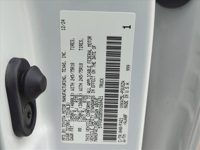 new 2025 Toyota Tundra car, priced at $46,839