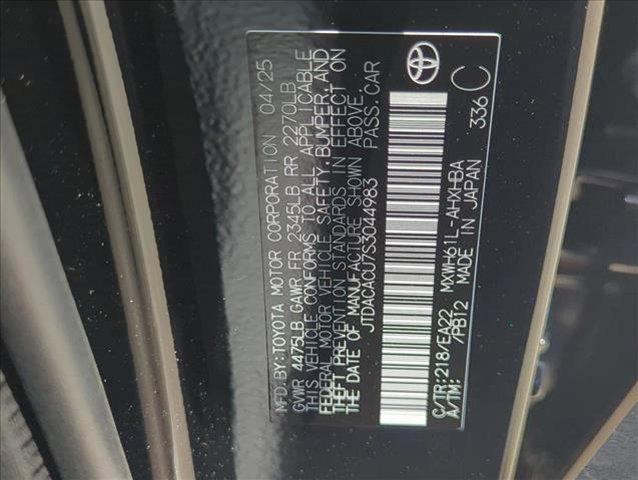 new 2025 Toyota Prius car, priced at $42,935
