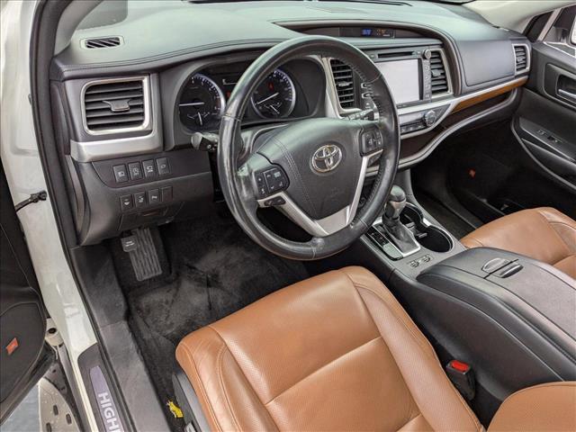 used 2018 Toyota Highlander car, priced at $26,352