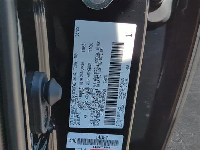new 2025 Toyota Tundra car, priced at $73,094