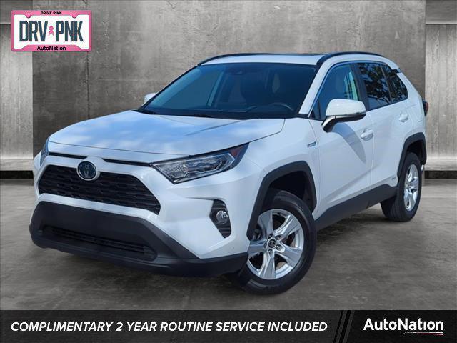 used 2021 Toyota RAV4 Hybrid car, priced at $31,307