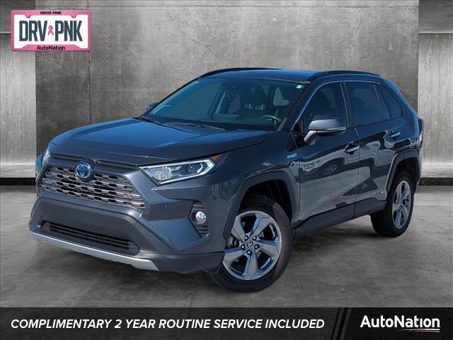 used 2020 Toyota RAV4 Hybrid car, priced at $26,600