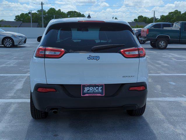 used 2017 Jeep Cherokee car, priced at $11,998