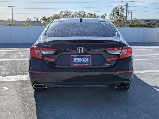 used 2021 Honda Accord car, priced at $22,500