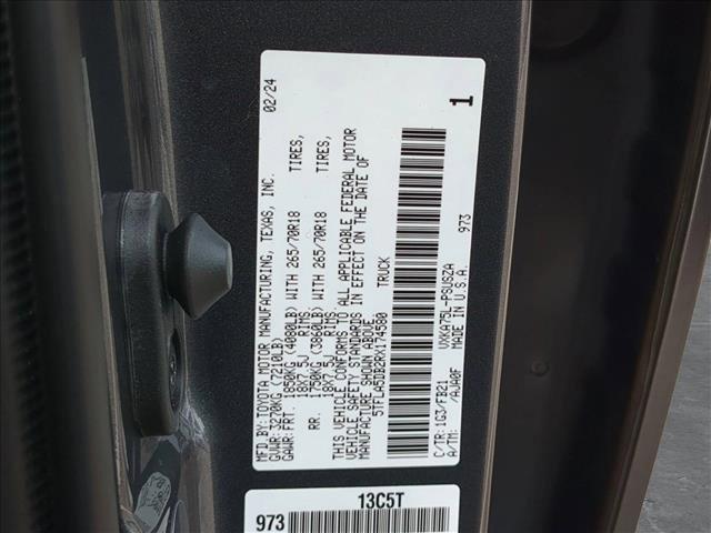 used 2024 Toyota Tundra car, priced at $48,000