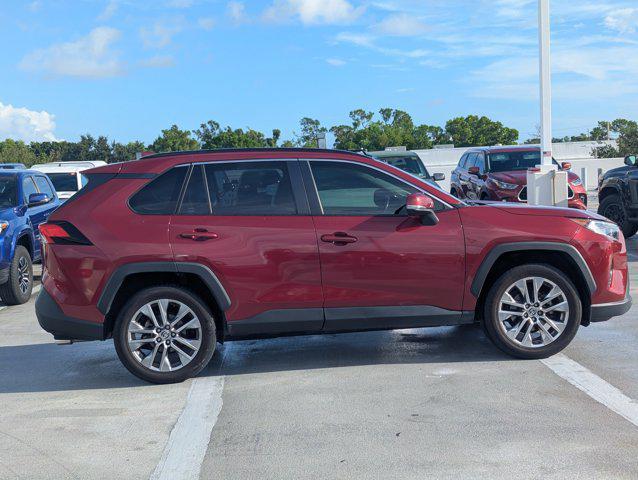 used 2021 Toyota RAV4 car, priced at $21,695