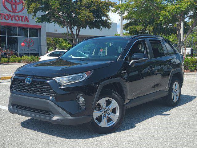 used 2020 Toyota RAV4 Hybrid car, priced at $25,995