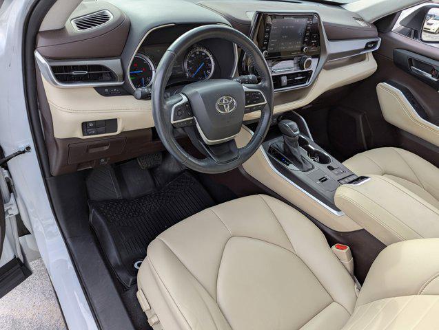 used 2022 Toyota Highlander Hybrid car, priced at $37,595