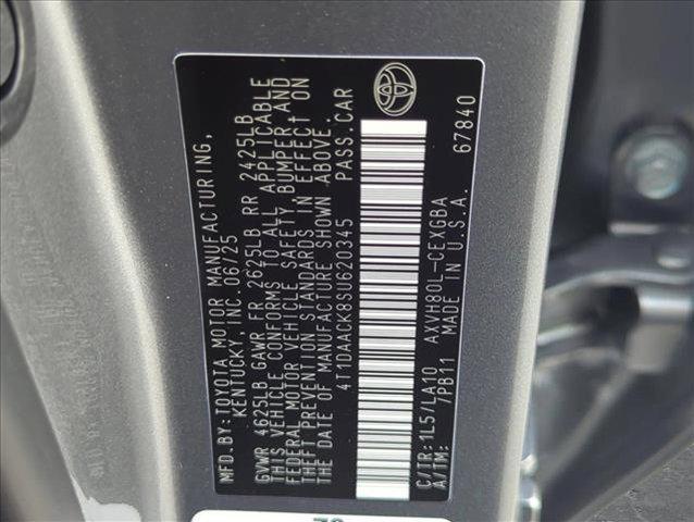 new 2025 Toyota Camry car, priced at $38,990
