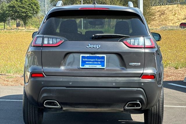 used 2021 Jeep Cherokee car, priced at $13,977