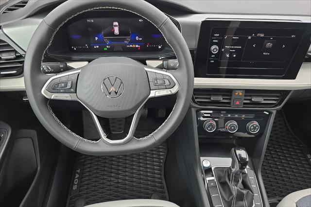 new 2025 Volkswagen Taos car, priced at $25,659