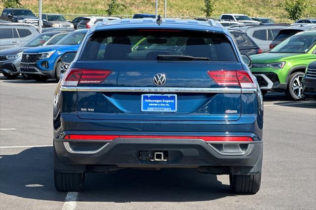 used 2022 Volkswagen Atlas Cross Sport car, priced at $27,988