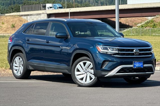 used 2022 Volkswagen Atlas Cross Sport car, priced at $28,988
