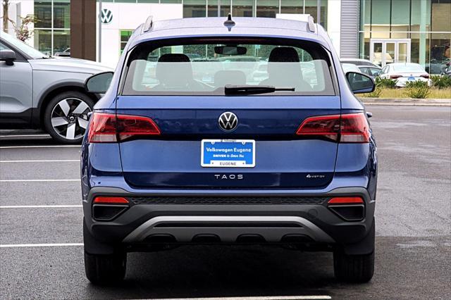 new 2024 Volkswagen Taos car, priced at $25,393