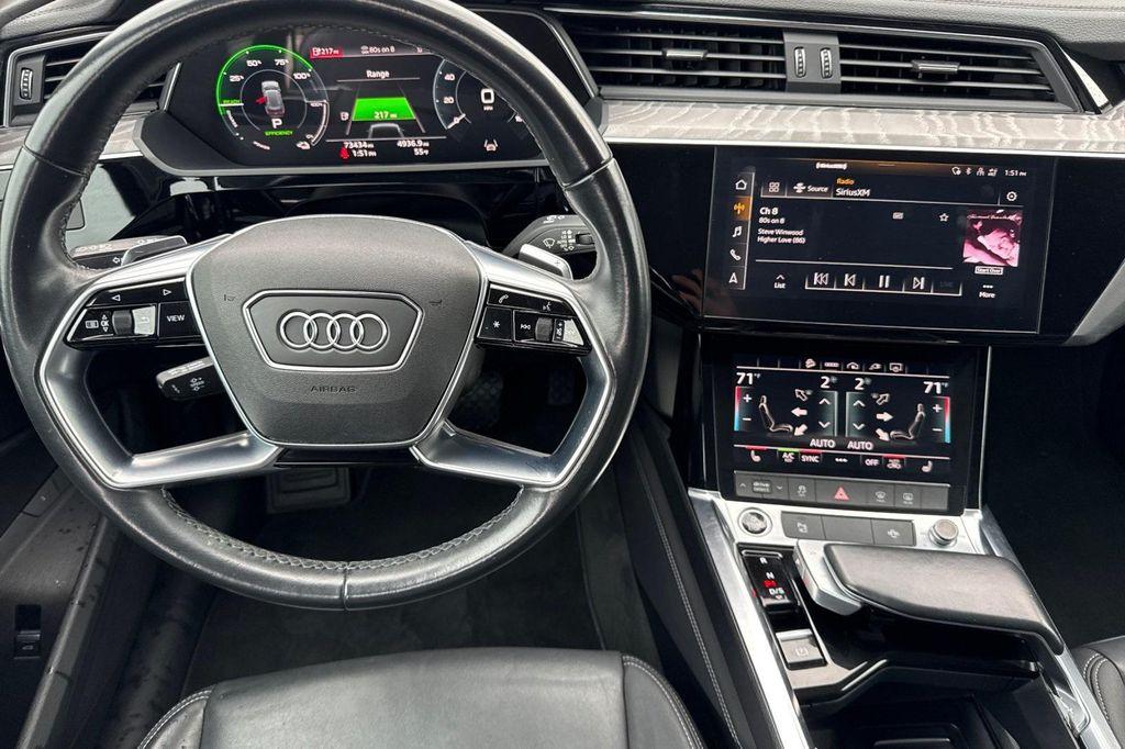 used 2022 Audi e-tron car, priced at $20,889