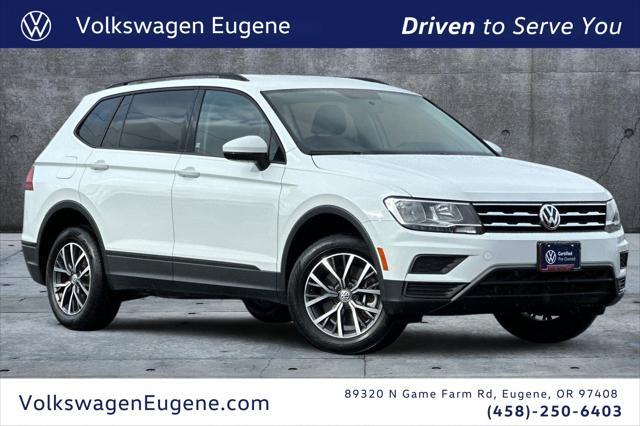 used 2021 Volkswagen Tiguan car, priced at $19,988