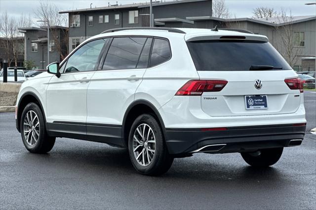 used 2021 Volkswagen Tiguan car, priced at $19,988