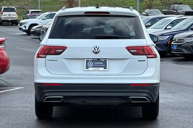 used 2021 Volkswagen Tiguan car, priced at $19,988