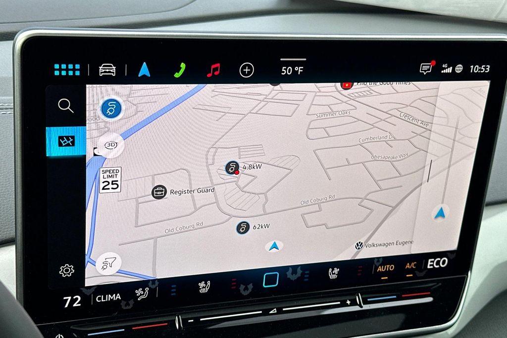 new 2025 Volkswagen ID.4 car, priced at $57,371