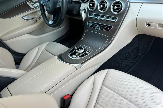 used 2018 Mercedes-Benz C-Class car, priced at $18,988