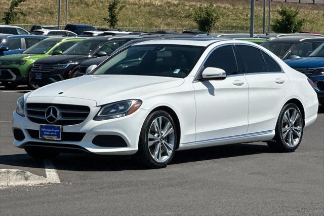 used 2018 Mercedes-Benz C-Class car, priced at $18,988
