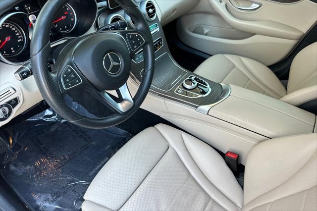 used 2018 Mercedes-Benz C-Class car, priced at $18,988