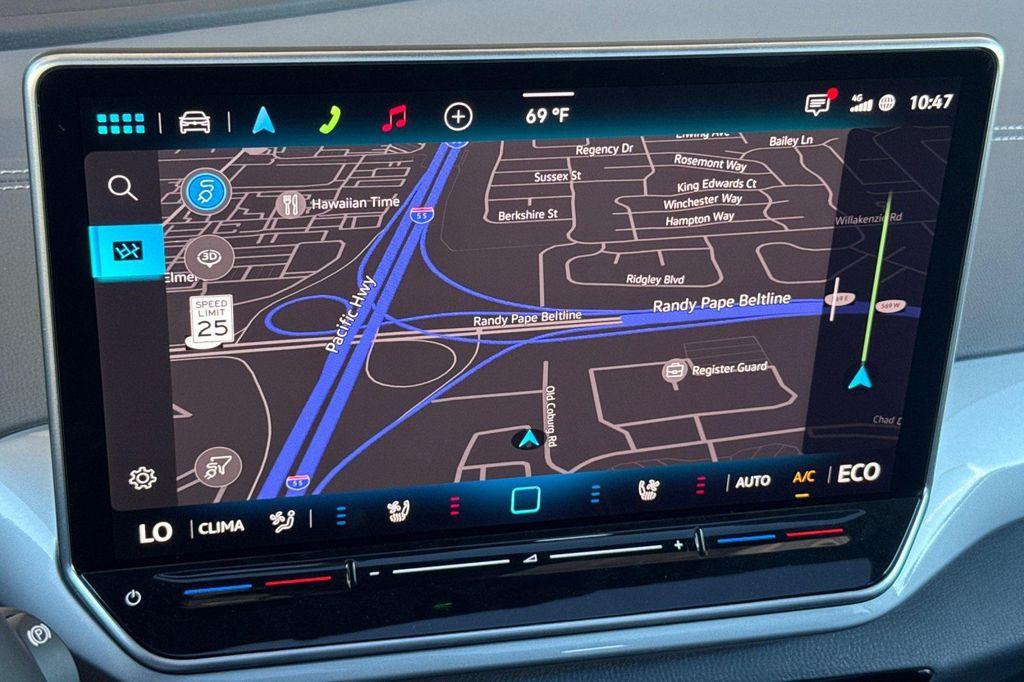 new 2025 Volkswagen ID.4 car, priced at $51,366
