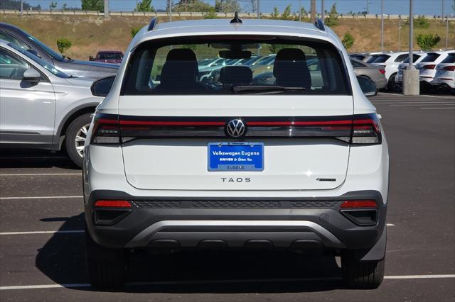 new 2025 Volkswagen Taos car, priced at $26,805
