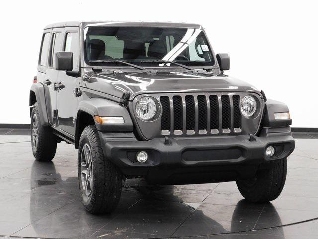 used 2020 Jeep Wrangler Unlimited car, priced at $28,413