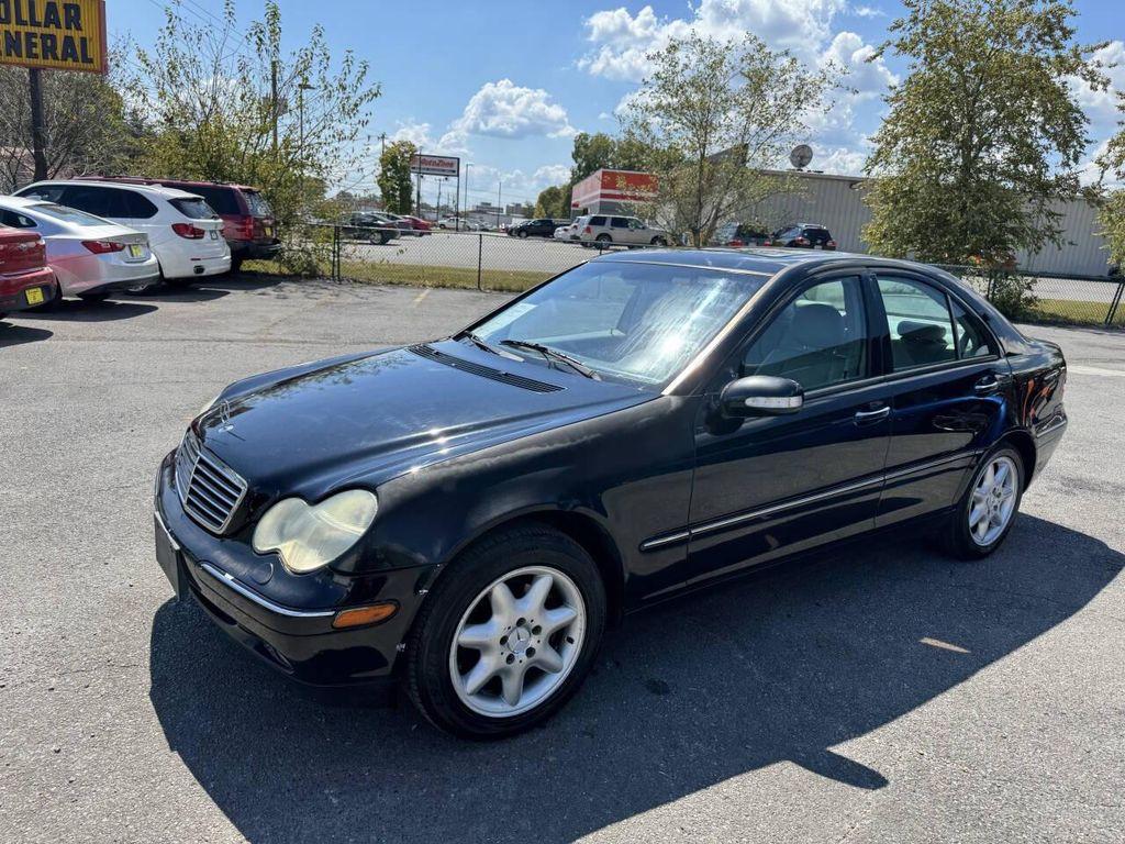 used 2002 Mercedes-Benz C-Class car, priced at $1,995