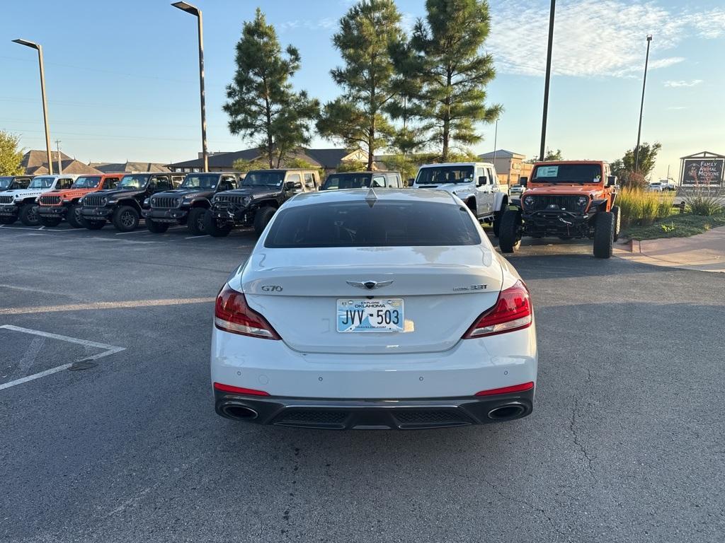 used 2020 Genesis G70 car, priced at $27,687