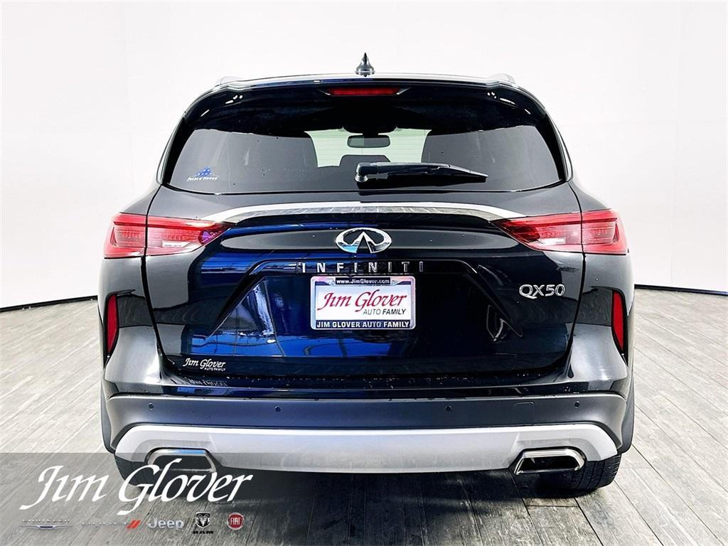used 2021 INFINITI QX50 car, priced at $25,641